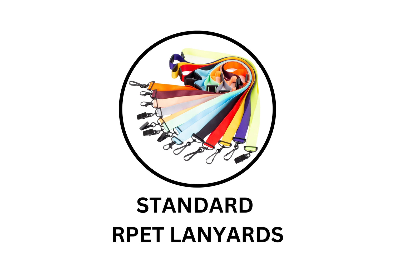 Standard RPET Lanyards