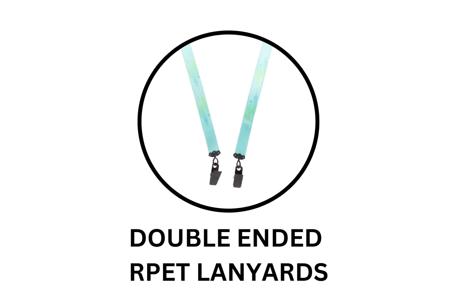 Double Ended RPET Lanyards