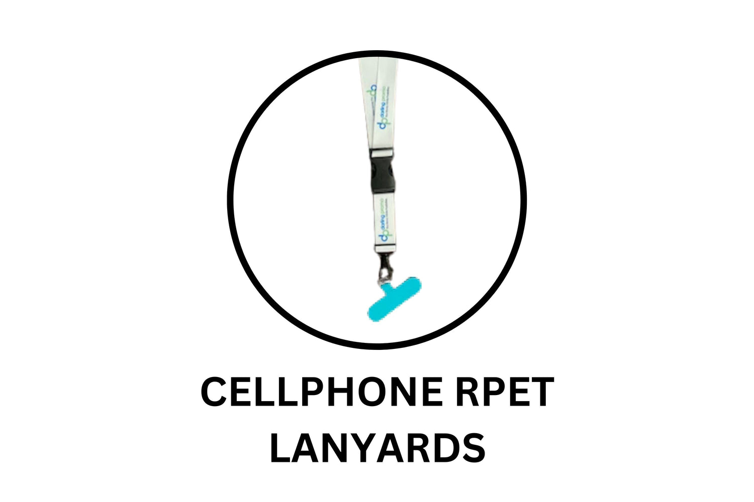 Cell Phone RPET Lanyard