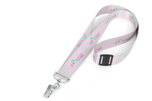 3/4" Full Color RPET Lanyard with Safety Breakaway and Choice of Attachment